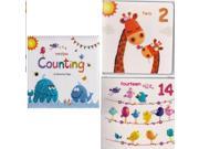 Marzipan Padded Pre School Learning Word Book Counting