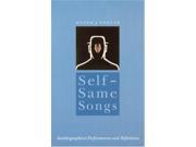 Self Same Songs Autobiographical Performances and Reflections Jewish Writing in the Contemporary World