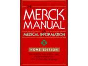 The Merck Manual of Medical Information Home Edition Merck Manual Home Health Handbook