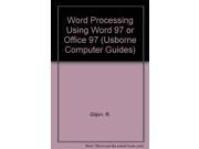 Word Processing Using Word 97 or Office 97 Usborne Computer Guides