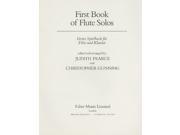 First Book of Flute Solos Flute Part Faber Edition