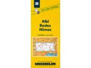 Michelin Map 80 Albi Rodez Nimes