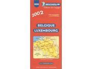 Belgium 2002 Michelin Country Maps