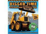 Digger Time Sticker and Activity Book JCB Sticker Activity Gatefold Book Igloo Books Ltd S A Gatefold JCB
