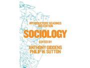 Sociology Introductory Readings