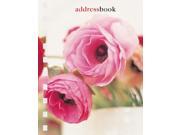 Pink Flower Pocket Address Book