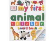 My First Animal Sticker Board Book