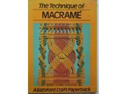 The Technique of Macrame Craft Paperbacks