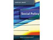 Social Policy Polity Short Introductions