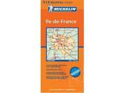 Michelin Map 514 Regional France. Ile de France