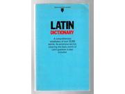 Latin Dictionary Teach Yourself