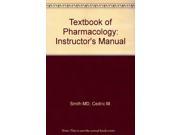 Textbook of Pharmacology Instructor s Manual