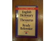 Reference Box English Dictionary Thesaurus Ready Reference Collins Gems