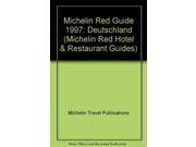 Michelin Red Guide 1997 Deutschland Michelin Red Hotel Restaurant Guides