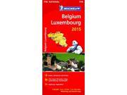 Belgium Luxembourg 2015 Michelin Naitonal Map 716
