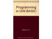Programming in GW BASIC