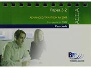 ACCA Paper 3.2 Advanced Taxation FA 2003 Acca Passcards