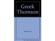 Greek Thomson Neo classical Architectural Theory Buildings and Interiors