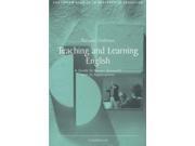 Teaching and Learning English A Guide to Recent Research and Its Applications Research findings in education