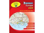 MOT Atlas Europe 2009 Michelin Tourist Motoring Atlases Michelin Tourist and Motoring Atlases