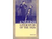 English Literature of the 1920s