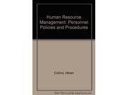 Human Resource Management Personnel Policies and Procedures