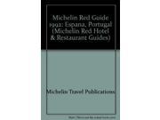 Michelin Red Guide 1992 Espana Portugal Michelin Red Hotel Restaurant Guides