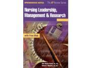 Nursing Leadership Management and Research Springhouse Notes Series