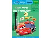 Disney Learning School Skills Cars Sight Words And Vocabulary Disney School Skills