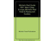 Michelin Red Guide 1991 Main Cities Europe Michelin Red Hotel Restaurant Guides
