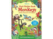 Monkeys Usborne First Sticker Books