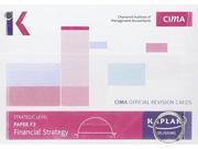 CIMA F3 Financial Strategy Revision Cards Paperback