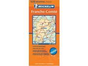 Michelin Map 520 Regional France. Franche Comte
