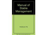 Manual of Stable Management The Stable Yard