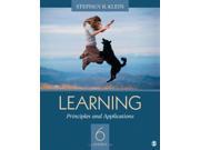 Learning Principles and Applications