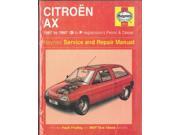 Citroen AX Petrol and Diesel Service and Repair Manual Haynes Service and Repair Manuals