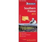 Southern France 2013 National Map 725 Michelin National Maps