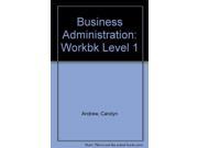 Business Administration Level 1 Student s Trainees Book Workbk Level 1