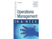 Operations Management in a week 2nd edition IAW