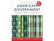 American Government Power and Purpose 2010 Election Update