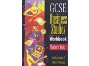 GCSE Business Studies Workbook Teacher s Book Teacher s Workbook