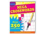 Puzzles Mega Crosswords Mind bending Fun For Everyone Jumbo Spiral 256N