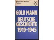 Deutsche Geschichte 1919 1945