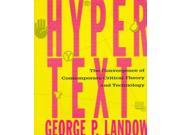 Hypertext The Convergence of Contemporary Critical Theory and Technology Parallax Re visions of Culture and Society