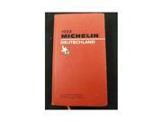 Michelin Red Guide Germany 1982 Michelin Red Hotel Restaurant Guides
