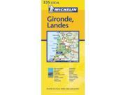 Gironde Landes 2003 Michelin Local Maps