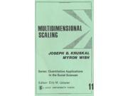 Multidimensional Scaling Quantitative Applications in the Social Sciences