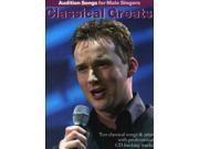 Classical Greats Audition Songs for Male Singers Audition Songs for Men Book CD