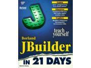 Teach Yourself JBuilder in 21 Days Sams Teach Yourself