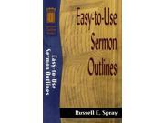 Easy to Use Sermon Outlines Sermon Outline Series Sermon Outlines Baker Book